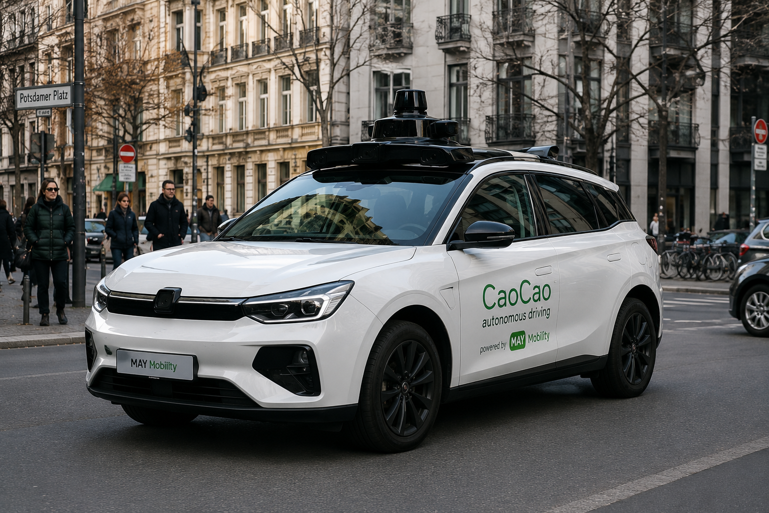 Europe — May Mobility et CaoCao préparent le déploiement de robotaxis